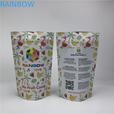 CBD modificado para requisitos particulares empaqueta el soporte encima del paquete de Doypack Matte Aluminum Foil Baggies Food