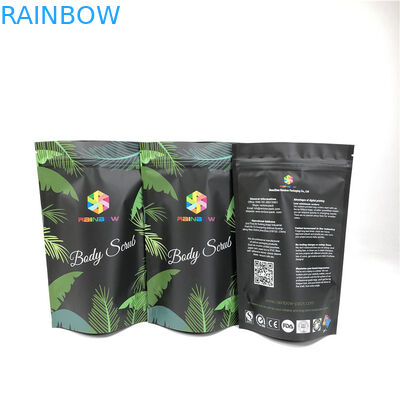 CBD modificado para requisitos particulares empaqueta el soporte encima del paquete de Doypack Matte Aluminum Foil Baggies Food