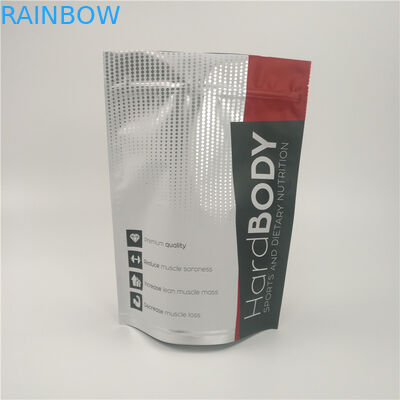 CBD modificado para requisitos particulares empaqueta el soporte encima del paquete de Doypack Matte Aluminum Foil Baggies Food