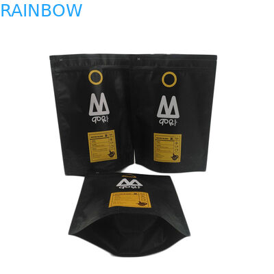 CBD modificado para requisitos particulares empaqueta el soporte encima del paquete de Doypack Matte Aluminum Foil Baggies Food