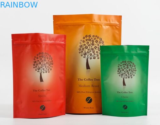 La suave al tacto se levanta el bolso de empaquetado del cáñamo del bolso del bocado de la galleta de Doypack con la cremallera