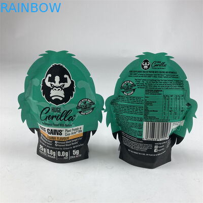 La forma irregular laminó el bolso Ziplock de Mylar de la suave al tacto de Mylar 3.5g 7g 14g 28g de la prueba del olor