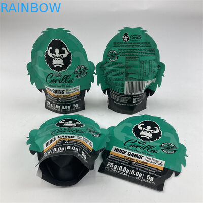 La forma irregular laminó el bolso Ziplock de Mylar de la suave al tacto de Mylar 3.5g 7g 14g 28g de la prueba del olor