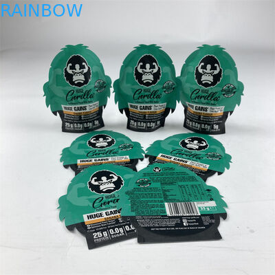 La forma irregular laminó el bolso Ziplock de Mylar de la suave al tacto de Mylar 3.5g 7g 14g 28g de la prueba del olor