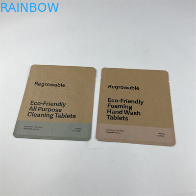 Digitaces que imprimen la categoría alimenticia amistosa abonable de Eco de la bolsa de papel para el caramelo del bocado