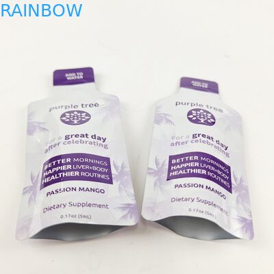 La bolsa de plástico cortada con tintas caramelo formada resistente de los bolsos 3.5g 7g 14g 28g de la comida de Mylar del niño