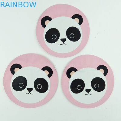 La bolsa de plástico cortada con tintas caramelo formada resistente de los bolsos 3.5g 7g 14g 28g de la comida de Mylar del niño