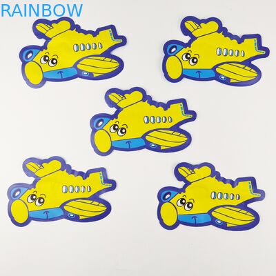 Bolsos de empaquetado Digitaces de la hoja única de la forma de la categoría alimenticia que imprimen el soporte cortado con tintas encima de la bolsa de la cremallera