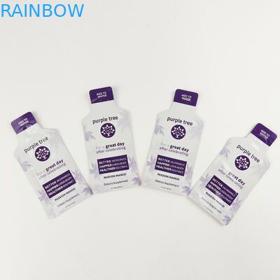 Mylar impreso de encargo formado especial empaqueta la bolsa irregular cortada con tintas con la cremallera