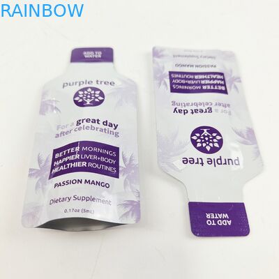 El almacenamiento Ziplock de la comida de Mylar del queso de los bocados empaqueta el soporte cortado con tintas de la bolsita de la bolsa encima del bolso