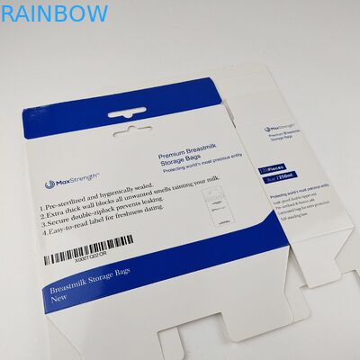 la caja de almacenamiento del cartón 400g modificó la caja rectangular del empaquetado para requisitos particulares de leche