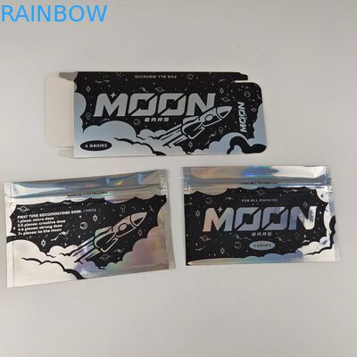 Cajas de impresión de encargo de la comida del cartón de la caja de papel del acondicionamiento de los alimentos de la barra de caramelo de chocolate