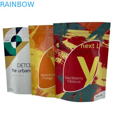 La cremallera a prueba de humedad se levanta la bolsa para el empaquetado del café del té de la comida