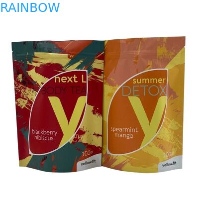 La cremallera a prueba de humedad se levanta la bolsa para el empaquetado del café del té de la comida