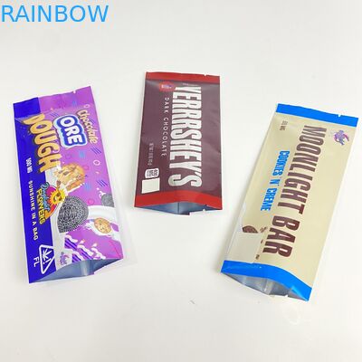 Bolsas de empaquetado de la semilla de encargo de Logo Back Sealed Bag Candy Gummies