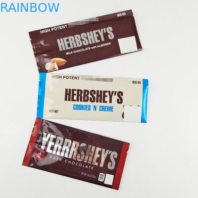 bolsitas de encargo de empaquetado de Logo Foil Bag Chocolate Packing de la bolsa del chocolate 600mg