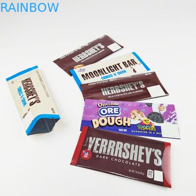 Los bolsos de empaquetado del chocolate del papel de aluminio detrás sellaron los bolsos impresos de encargo de Mylar