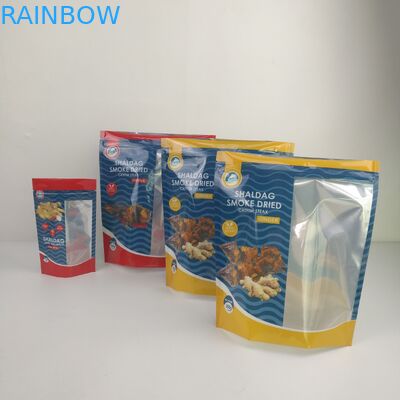 Levántese la hoja que el almacenamiento Ziplock de la comida de Mylar empaqueta la prueba a prueba de humedad del olor para el bocado