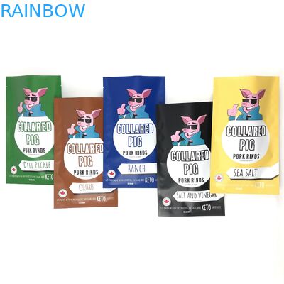 Modifique el cáñamo de empaquetado del bolso para requisitos particulares de Mylar de la comida 35g que Mylar plástico se levanta bolsas