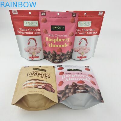 la comida Mylar de 3.5g 7g 14g 28g empaqueta Cangy modificado para requisitos particulares Gummies se coloca encima de bolsos Ziplock