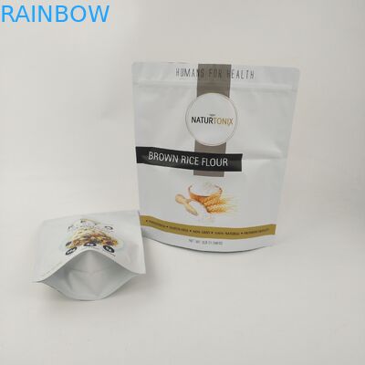 Las galletas del bocado que el Ziplock del chocolate coloca para arriba la categoría alimenticia de la bolsa MOPP ACARICIAN color del PE CMYK