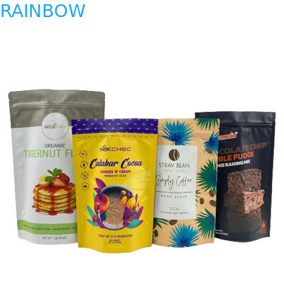 El bolso del envasado de alimentos de THC se levanta los bolsos con cierre hermético de la hoja 3.5g 7g Mylar que se pueden volver a sellar