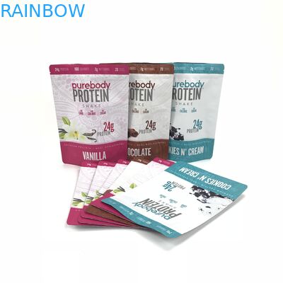 Bolsas de embalaje Ziplock personalizadas Bolsas de embalaje de almacenamiento de alimentos de granos de café y té