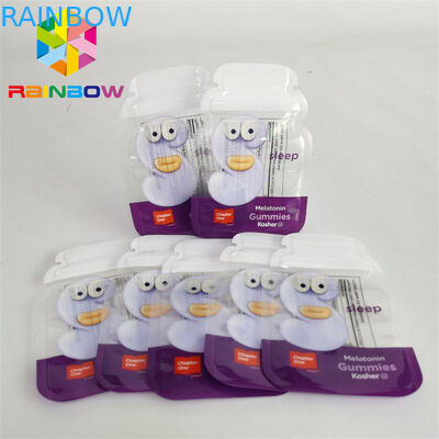 La aduana imprimió los bolsos cortados con tintas Mylar 1g 3.5g 7g 14g 28g resistente al niño para el caramelo de la galleta