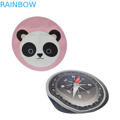 La forma especial comestible de la galleta del bolso 3.5g del acondicionamiento de los alimentos del tacto suave cortó con tintas los bolsos de Mylar