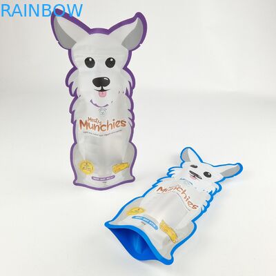 El holograma imprimió los bolsos troquelados irregulares formados de Mylar 3.5g - bolso a prueba de olores a prueba de niños 28g