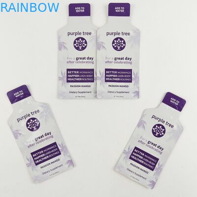 Troquelado pequeño que se puede volver a sellar a prueba de olores Bolsa 3.5g Galleta Mylar Bolsas de comida