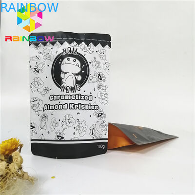 la aduana de los bolsos ziplock de 3.5g Mylar imprimió a prueba de humedad para el embalaje dulce de las galletas del caramelo