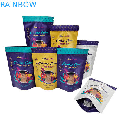 El empaquetado comestible modificado para requisitos particulares se coloca encima de bolso de la bolsa con la prueba del olor de la cremallera