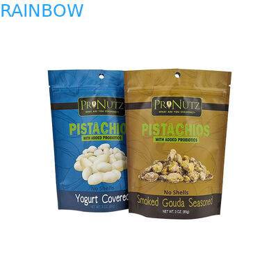 hoja blanca de la galleta de la prueba del olor 3.5g del caramelo de la categoría alimenticia de la cremallera del bolso de encargo de la cerradura