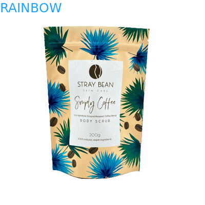 hoja blanca de la galleta de la prueba del olor 3.5g del caramelo de la categoría alimenticia de la cremallera del bolso de encargo de la cerradura