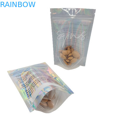 Bolso modificado para requisitos particulares de la cerradura de la cremallera del papel de aluminio de Mylar para el acondicionamiento de los alimentos comestible