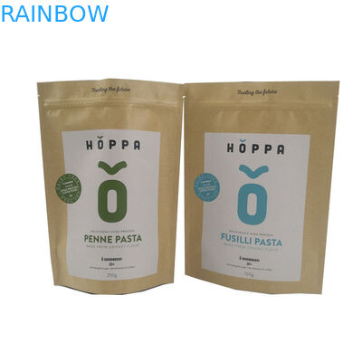 Bolsos del papel de aluminio de la prueba del olor para el logotipo de encargo del té de las habas del café con leche