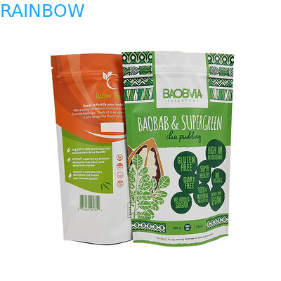 La cerradura plástica colorida de la cremallera empaqueta la impresión de Digitaces de la prueba del olor del niño