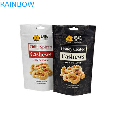 La cremallera 3.5g Mylar de la prueba del niño empaqueta el soporte encima del aluminio de la galleta que empaqueta el sellado caliente