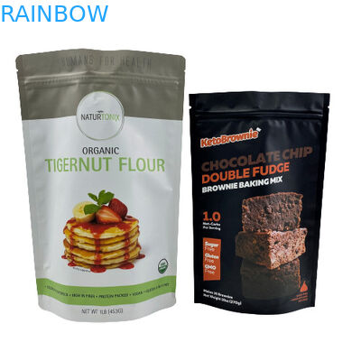 Los bolsos de empaquetado impresos de encargo de Mylar huelen el soporte de la prueba encima de la galleta del holograma 30 micrones