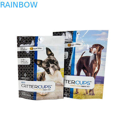 Los bolsos de empaquetado impresos de encargo de Mylar huelen el soporte de la prueba encima de la galleta del holograma 30 micrones