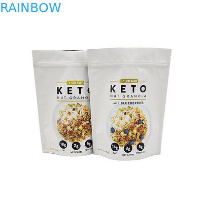 Mylar de empaquetado de aluminio colorido empaqueta 3.5g autosuficiente se levanta bolsas de la cremallera