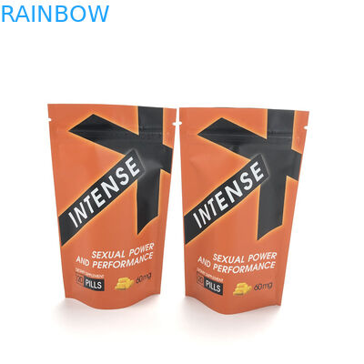 Mylar de empaquetado de aluminio colorido empaqueta 3.5g autosuficiente se levanta bolsas de la cremallera