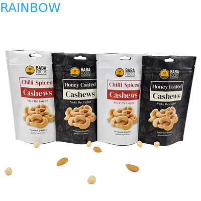 La bolsa Ziplock Mylar del bolso del bocado de la prueba CMYK del olor para 3.5g empaqueta 200 Microms