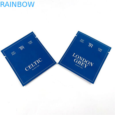 500Ppcs que empaqueta imprimiendo los bolsos de Mylar para las bolsas negras del sellado caliente del té verde