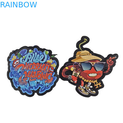 3.5g 7g 14g 28g Diseño personalizado Irregular A prueba de niños Troquelado bocadillo en forma de envase de plástico