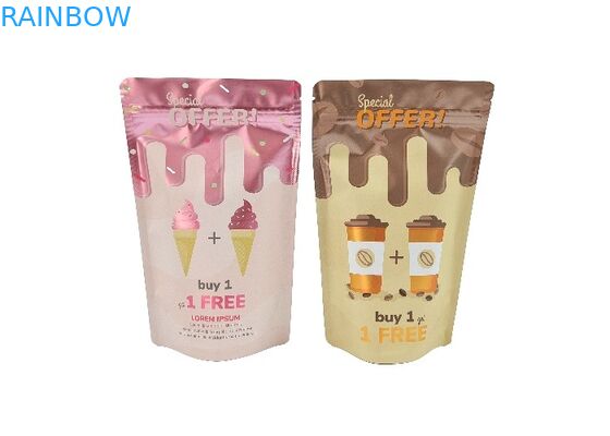 Soporte de la aduana encima del bolso del Ziplock del papel de aluminio de la prueba del olor del bolso de café