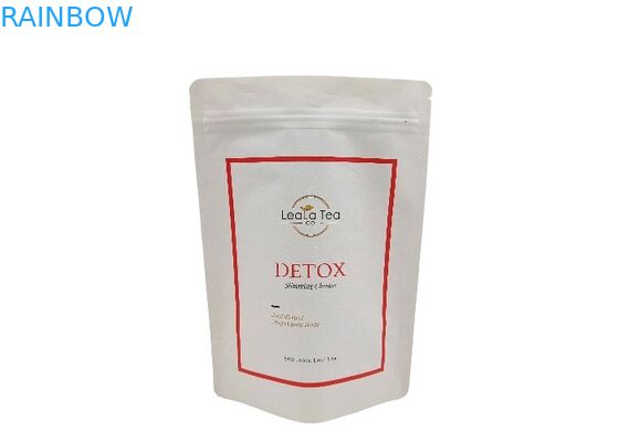 Soporte del papel de aluminio del té encima de la bolsa Ziplock del papel de aluminio de la prueba del olor del bolso