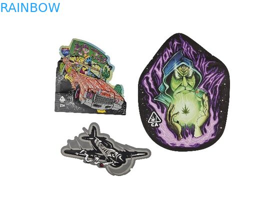 La cerradura plástica de la cremallera de la suave al tacto 3.5g Mylar empaqueta la impresión formada especial de Digitaces