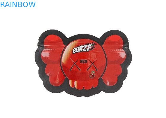 Bolso comestible Ziplock de encargo de la bolsa 0.125oz 1oz Mylar de Logo Printed Plastic Smell Proof